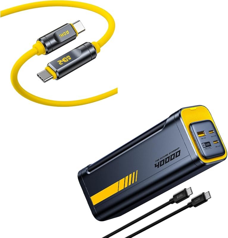 AOHI 140W 40000mAh PD3.1 Power Bank