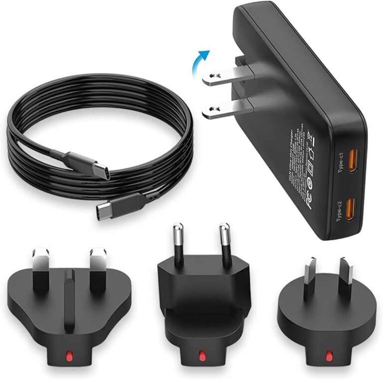 7 Best International Travel Chargers for Laptop: GadgetMakersBlog Roundup