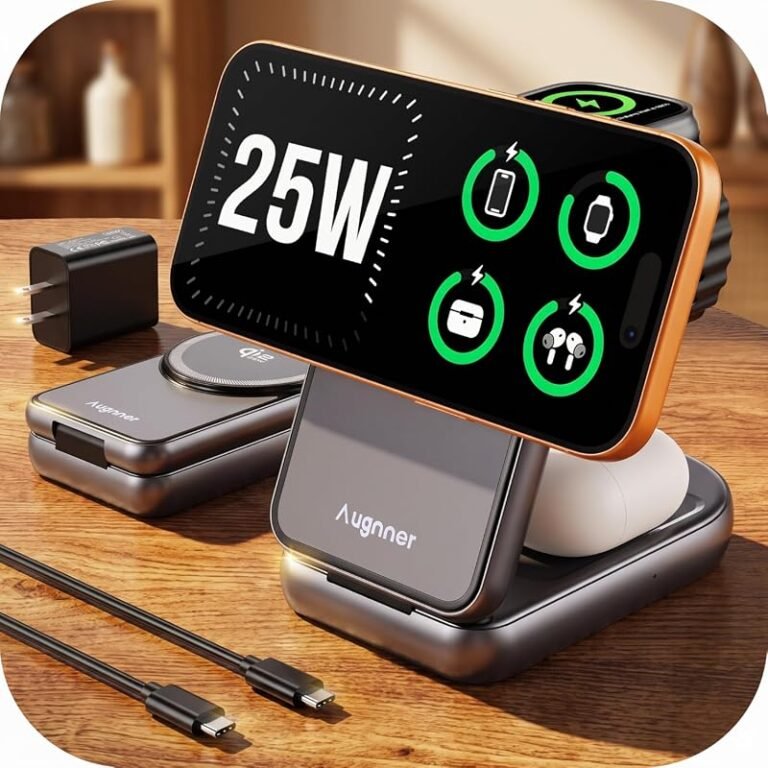 8 Best Qi2 25W Charging Stations for iPhone and Apple Watch