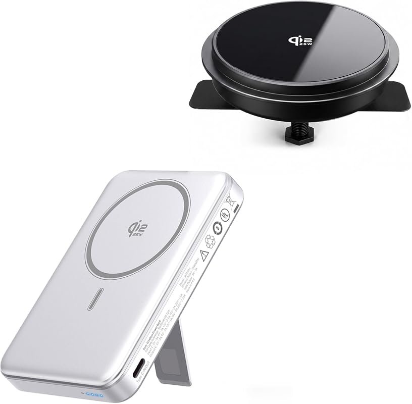 i.VALUX Qi2 wireless charger and power bank bundle