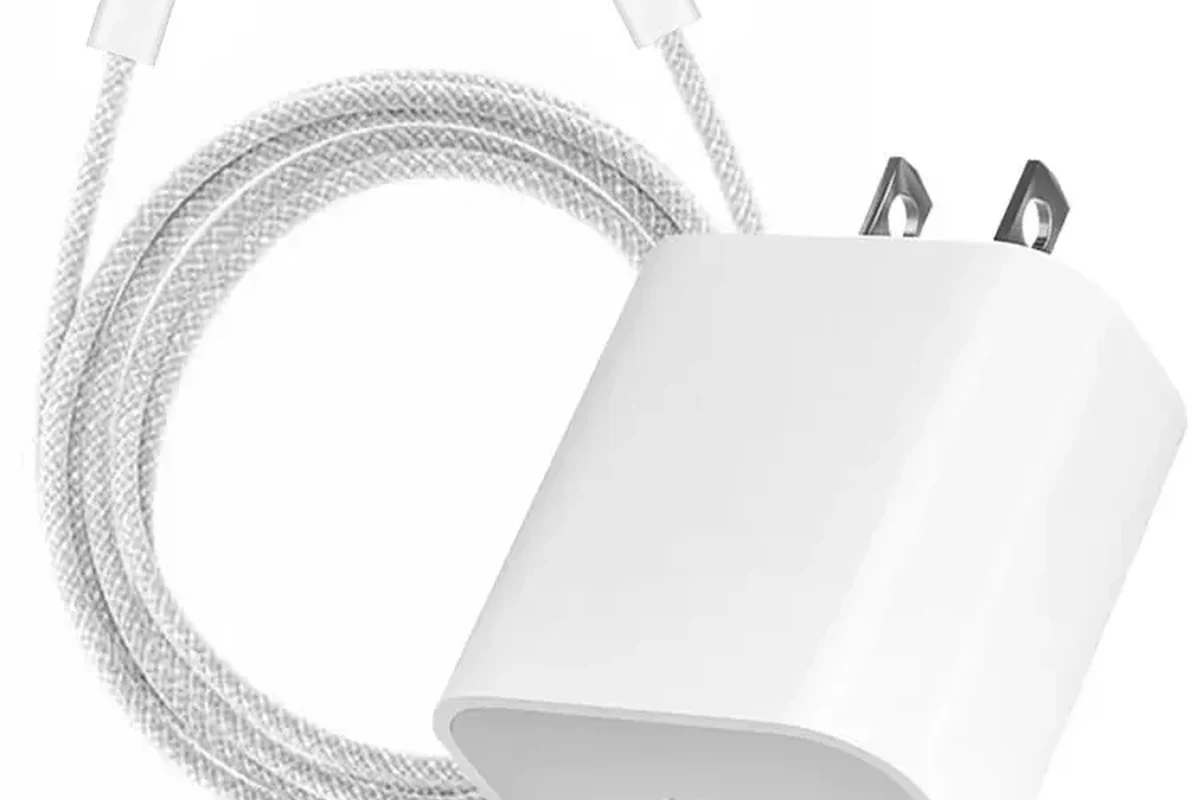 USB-C hub with laptop, monitor, and accessories on a desk