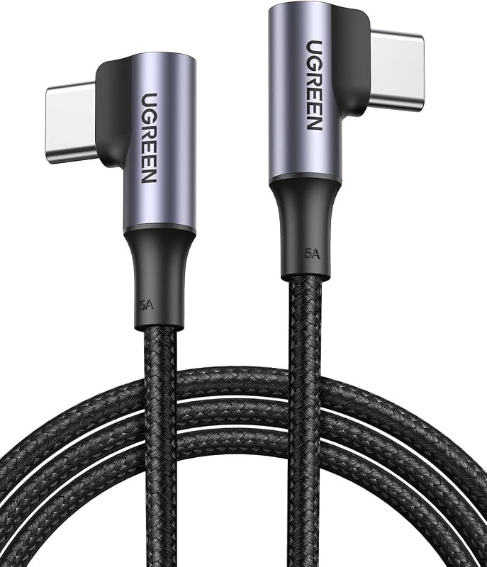 UGREEN 100W Right Angle USB C Cable