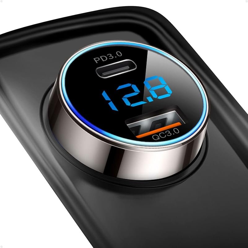 SUPERONE Pure Copper 45W Dual Port USB C Car Charger