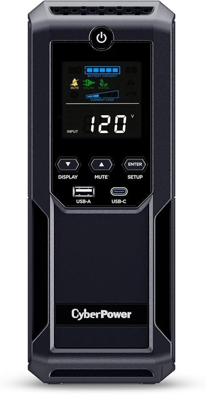CyberPower CP1500AVRLCD3 UPS for home and office networking