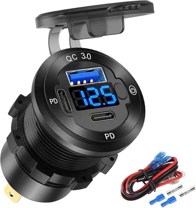 12V USB Car Socket