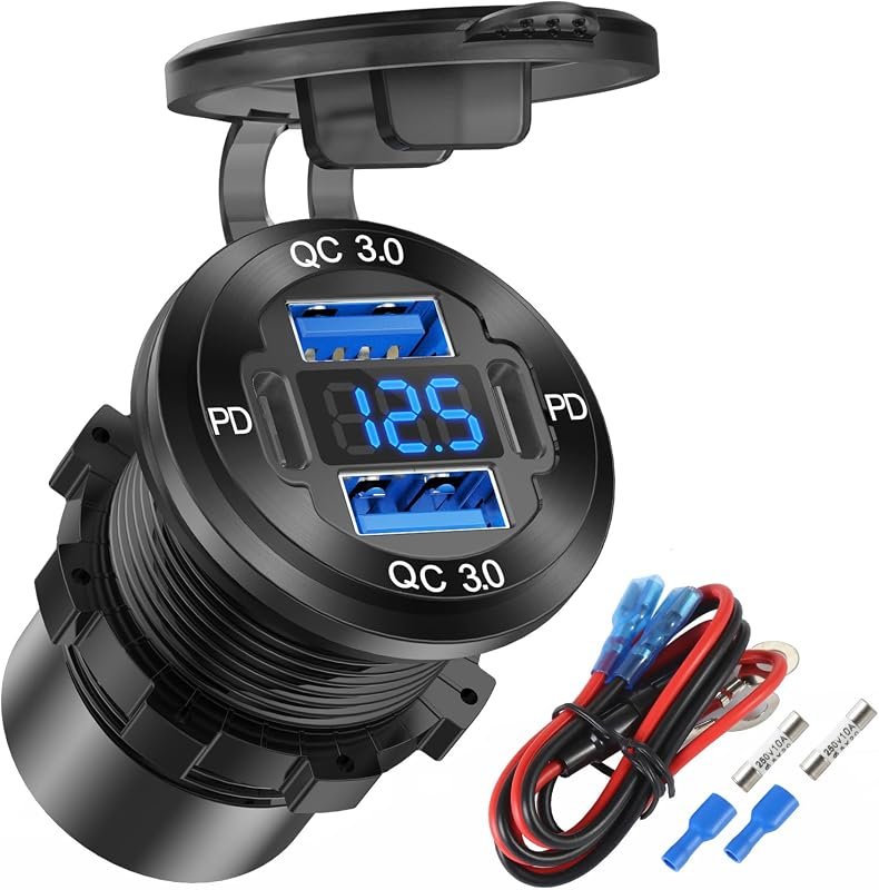 Upgraded 4-Port USB Charger