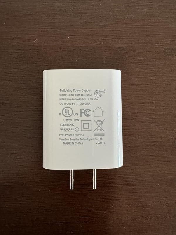 USB Fast Charger Adapter for Heated Vest Battery Packs