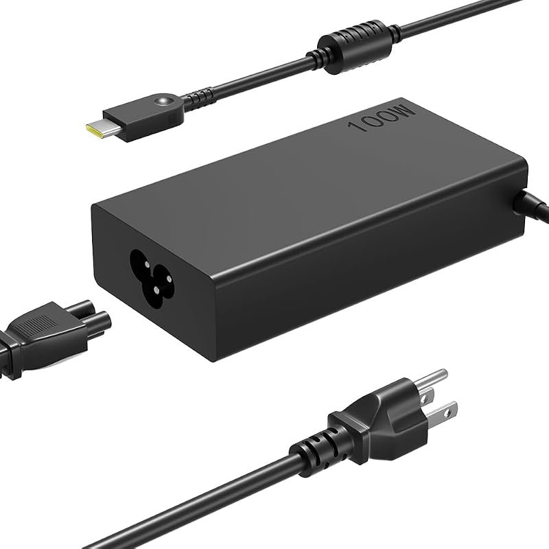 100W Slim USB-C Charger for Lenovo Legion Go Laptop