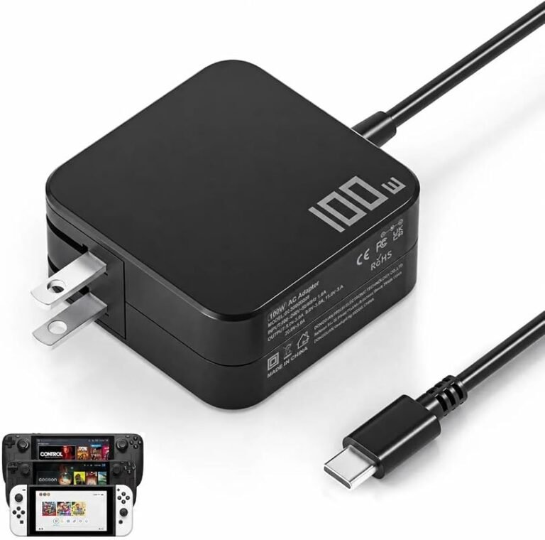 9 Best USB C Chargers for Steam Deck OLED: GadgetMakersBlog Roundup