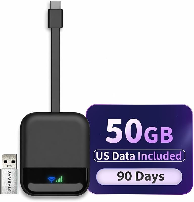 USB portable WiFi adapter with data plan