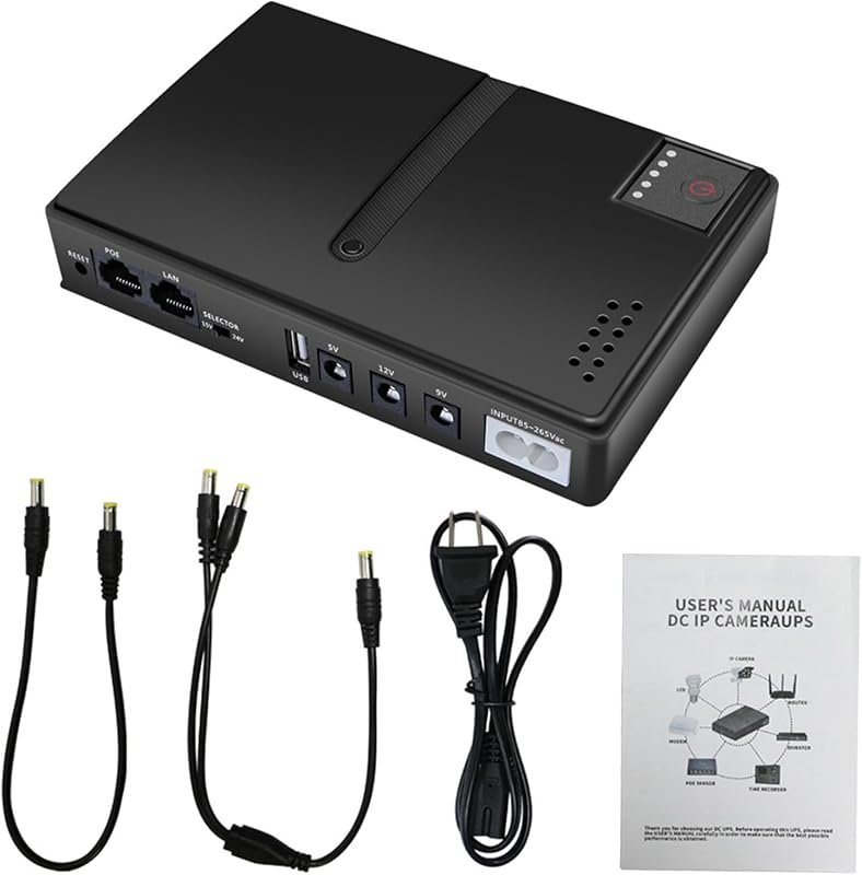Marhynchus Mini UPS 18W for router, modem, and camera